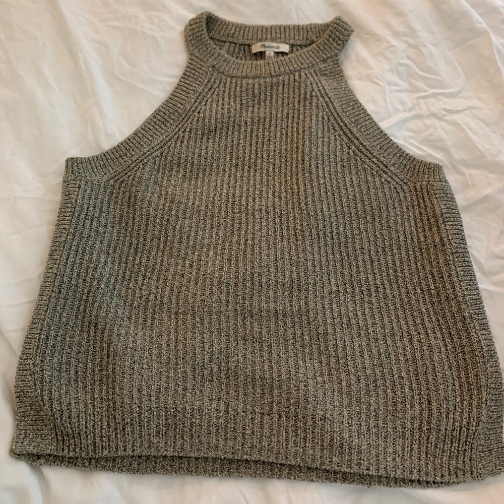 Madewell grey Sweater Tank